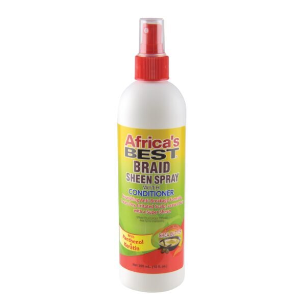 AFRICA'S BEST BRAID SHEEN SPRAY   12oz