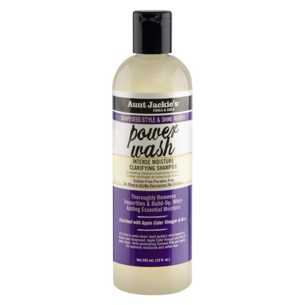 AUNT JACKIE'S G/S POWER WASH CLARIFYING SHAMP   12oz