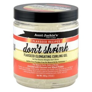 AUNT JACKIE'S FLAXSEED DON'T SHRINK CURL GEL   15oz