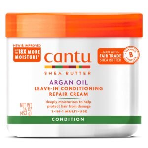 CANTU NAT LV-IN CONDITIONING CREAM   12oz