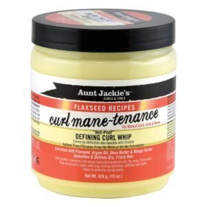 AUNT JACKIE'S FLAXSEED CURL MANE-TENANCE WHIP   15oz