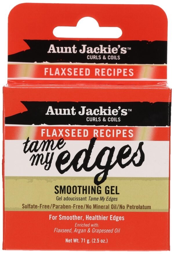 AUNT JACKIE'S FLAXSEED TAME MY EDGES GEL   2oz