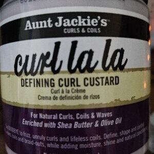 AUNT JACKIE'S CURL LA LA]DEFINING CURL CUSTARD   15oz