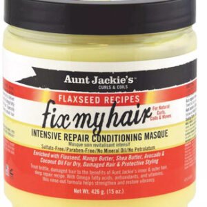 AUNT JACKIE'S FLAXSEED FIX MY HAIR MASQUE   15oz