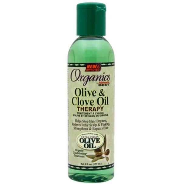 AFRICA'S BEST ORG OLIVE/CLOVE OIL THERAPY   6oz