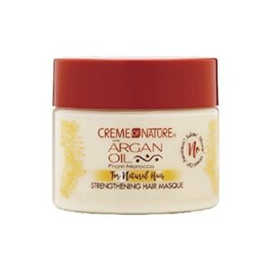 CREAM OF NATURE ARGAN NAT STREGTHENING HAIR MASK   11.5oz