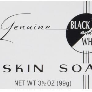 BLK AND WHITE SKIN SOAP  3.5oz
