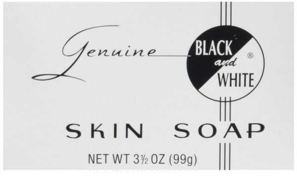 BLK AND WHITE SKIN SOAP  3.5oz