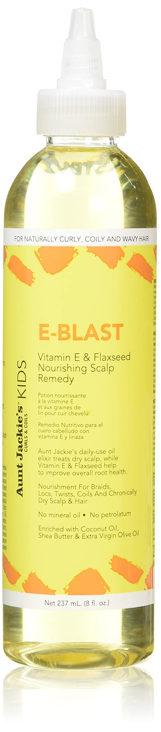 AUNT JACKIE'S KIDS [E-BLAST] VIT.E & FLAXSEED SCALP     [8oz]