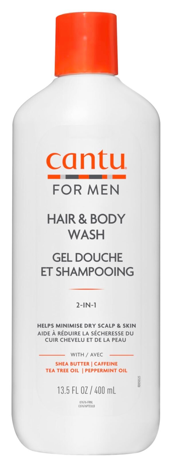 CANTU S/B MEN'S 3 IN 1 [SHAMP/COND/BODY WASH]   13.5oz