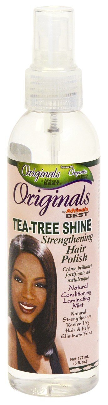 AFRICA'S BEST ORG TEA TREE SHINE HAIR POLISH   6oz