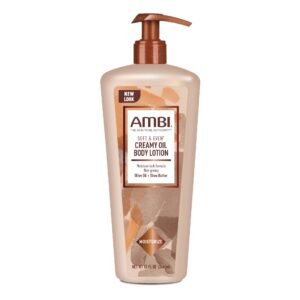 AMBIAN SOFT & EVEN CREAMY OIL LOTION   [12oz]