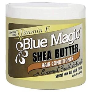 BLUE MAGIC SHEA BUTTER HAIR COND   12oz