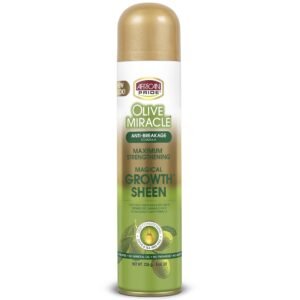 AFRICAN PRIDE OLIVE MIRACLE GROWTH SHEEN SPRAY   [8oz]
