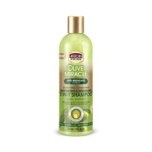 AFRICAN PRIDE OLIVE MIRACLE 2-IN-1 SHAMP & COND   12oz