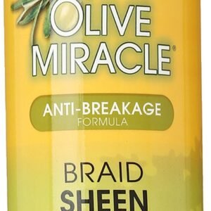 AFRICAN PRIDE OLIVE MIRACLE BRAID SHEEN SPRAY