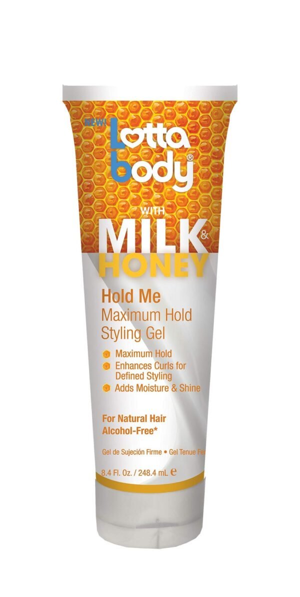 Lotto Body Milk & Honey Tame Me Edge Control Gel 2.25oz