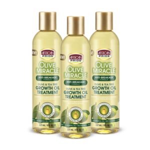 AFRICAN PRIDE OLIVE MIRACLE GROWTH OIL   [8oz]