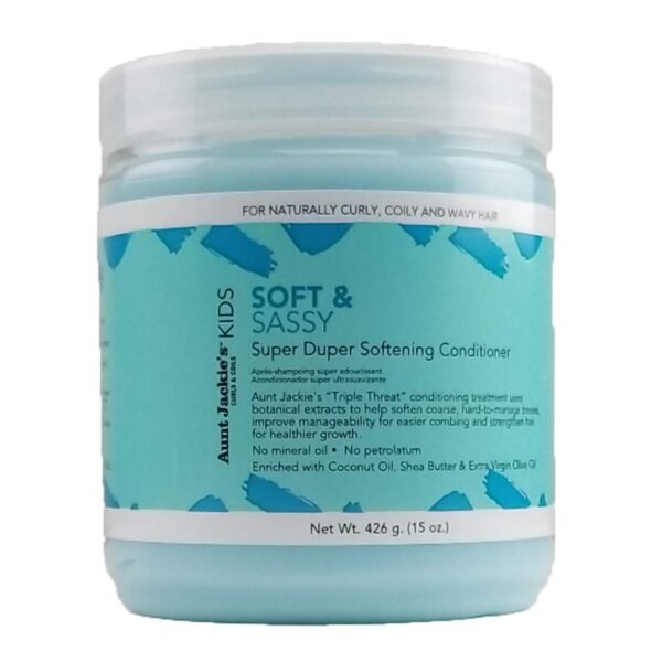 AUNT JACKIE'S KIDS SOFT & SASSY SUP DUP SOFT COND     15oz