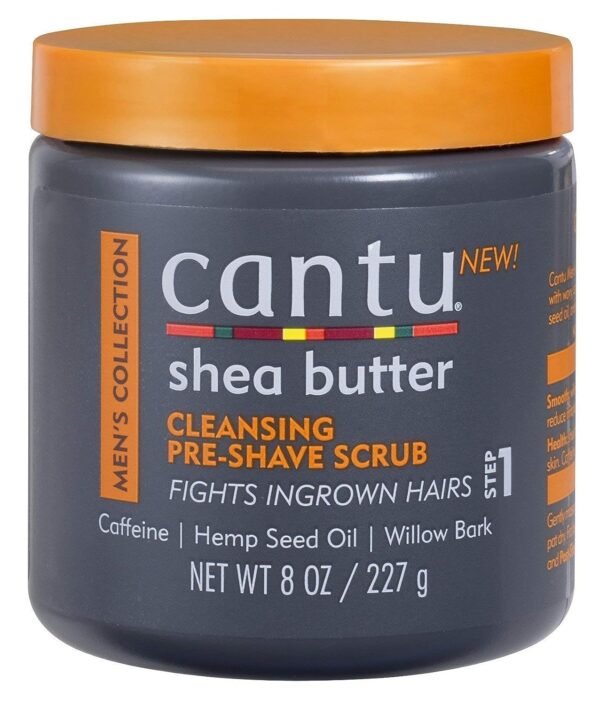 CANTU S/B MEN'S PRE-SHAVE SCRUB   [8oz]