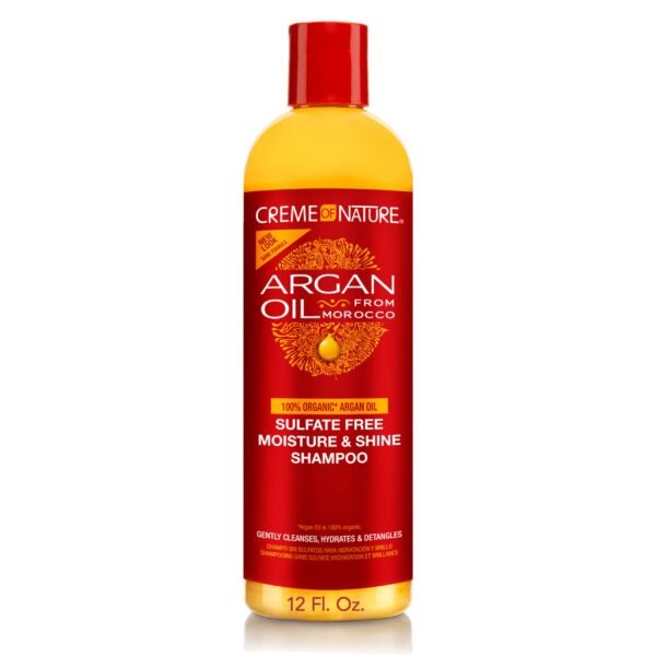 CREAM OF NATURE CLAY & CHARCOAL MOISTURE SHAMP   12oz