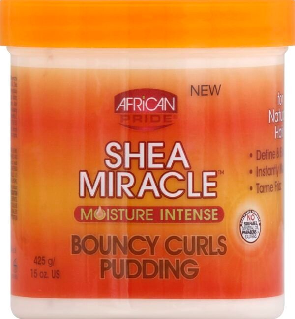 AFRICAN PRIDE SB MIRACLE BOUNCY CURLS PUDDING   15oz