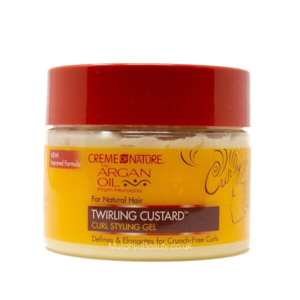 CON ARGAN NAT CURL & HOLD CUSTARD   11.5oz