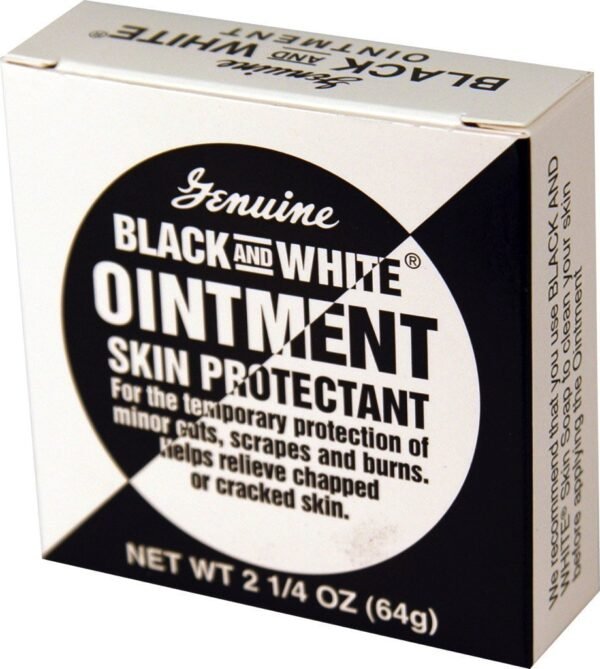 BLK AND WHITE OINTMENT   2.25oz