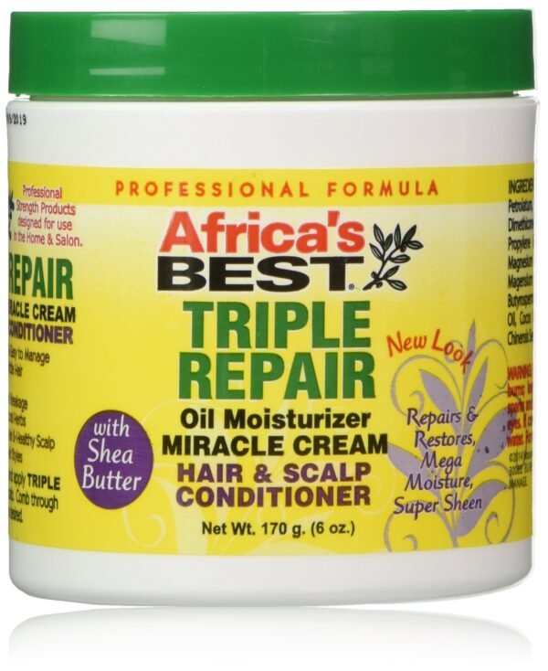AFRICA'S BEST TRIPLE REPAIR H/SCALP COND   6oz