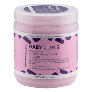AUNT JACKIE'S KIDS BABY CURLS CURL & TWIST CUSTARD    15oz