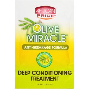 AFRICAN PRIDE OLIVE MIRACLE DEEP COND TREAT