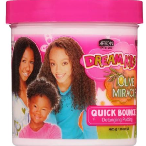AFRICAN PRIDE DK OLIVE MIRACLE QUIK BOUNCE PUDD   15oz