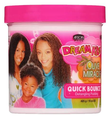 AFRICAN PRIDE DK OLIVE MIRACLE QUIK BOUNCE PUDD   15oz
