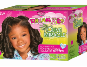 AFRICAN PRIDE DK OLIVE MIRACLE KIT NO LYE