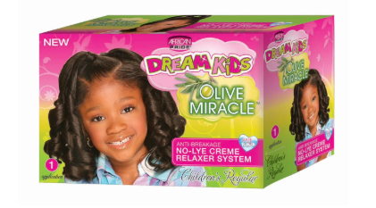 AFRICAN PRIDE DK OLIVE MIRACLE KIT NO LYE
