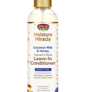 AFRICAN PRIDE MOIST MIRACLE HYDRAT & SHINE LV-IN COND 8oz