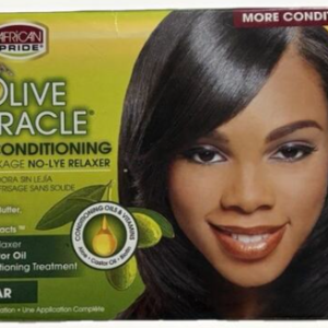 AFRICAN PRIDE OLIVE MIRACLE KIT No Lye