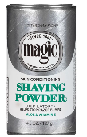 Magic Shave Powder Skin Conditioning - Silver4.5oz