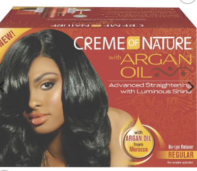 CREAM OF NATURE ARGAN OIL No Lye KIT