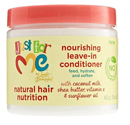 Just For Me Natural Hair Nutrition Nourishing Leave-In Conditioner - 15 oz
