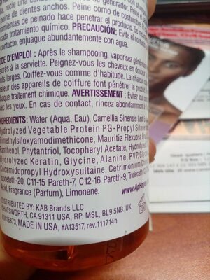 APHOGEE KERATIN RECON [GREEN TEA]   [8oz]